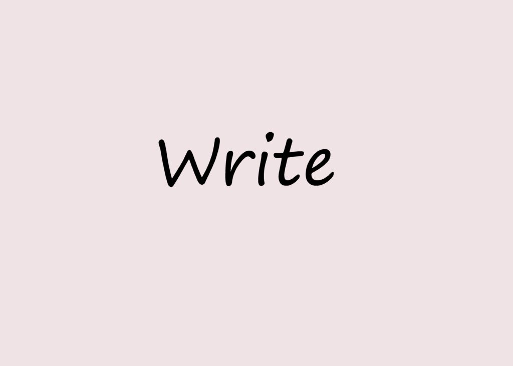 write